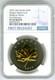 2025 $20 Canada Rhodium Yellow Gold Silver Proof Ngc Pf70 Elegant Maple Leaf -fr