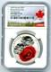 2025 $20 Canada Silver Reverse Proof Ngc Pf70 Remembrance Day Poppy Fr