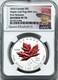 2025 $5 1 Oz Silver Canada 60th Maple Leaf Flag Ngc Pf70 Queen Elizabeth Fr