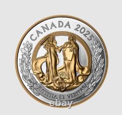 2025 CA $20 Justice & Truth Silver Gold NGC PF70 ULTRA CAMEO = Top Grade