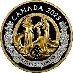 2025 CA $20 Justice & Truth Silver Gold NGC PF70 ULTRA CAMEO = Top Grade