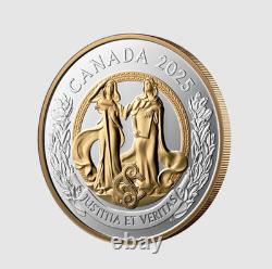 2025 CA $20 Justice & Truth Silver Gold NGC PF70 ULTRA CAMEO = Top Grade