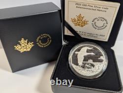 2025 CANADA INUIT INTERCONNECTED NATURE 1oz. 999 Pure Silver Proof $20 Coin