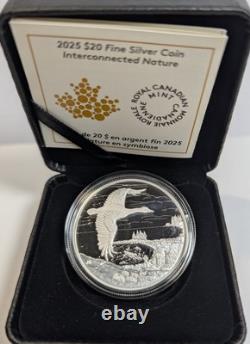 2025 CANADA INUIT INTERCONNECTED NATURE 1oz. 999 Pure Silver Proof $20 Coin