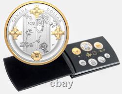 2025 CANADA Tomb of the Unknown Soldier Fine silver proof set Set Exclusive