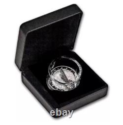 2025 Canada 1 oz. 999 Silver Proof $20 The Sundial 3D Coin BOX COA Mintage 5000