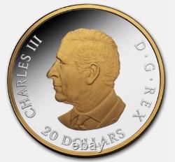 2025 Canada $20 ALLEGORIES OF JUSTICE & TRUTH Gilt NGC PF70 FR BOX/COA