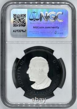 2025 Canada $20 Elegant Maple Leaf Black Rhodium NGC PF70 Matte First Releases