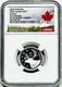 2025 Canada 25 Cent. 9999 Silver Proof Ngc Pf70 Caribou Quarter First Releases