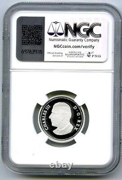 2025 Canada 25 Cent. 9999 Silver Proof Ngc Pf70 Caribou Quarter First Releases