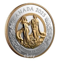 2025 Canada Allegories of Justice and Truth 1 oz Silver Proof BOX COA SHIP NOW
