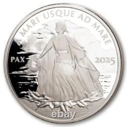 2025 Canada Peace Dollar 1 oz 9999 Silver Proof Coin $1 Box + COA JP868