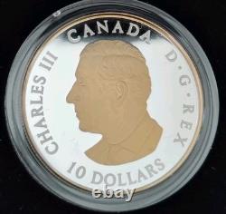2025 Canada Silver $10 Coin Tree Of Life Gilt Gilded withOGP