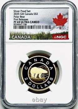 2025 Canada Tomb Of Unknown Soldier 7-coin Silver Proof Set Ngc Pf69 Pop-1 Ebay