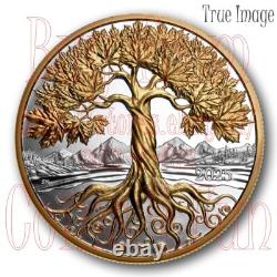 2025 Maple Tree of Life $50 5 oz. Proof Silver Coin Canada