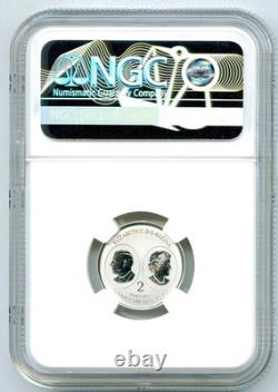 2026 $2 1/10 Oz Silver Canada Qeii Centenary Maple Leaf Ngc Pf70 Rev Proof Fr