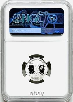 2026 $2 Canada 1/10oz Silver Qeii Centenary Maple Leaf Ngc Pf70 Rev Proof Fr
