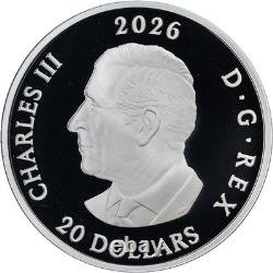 2026 Canada 1 Ounce Silver $20 National Parks Torngat Mountains National ST