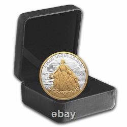 2026 Canada 1 oz Silver $1 Yellow Gold Peace Dollar Proof