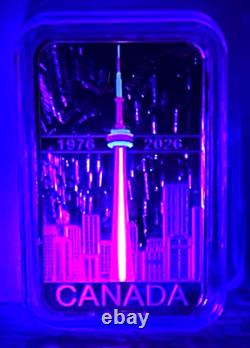 2026 Canada 1 oz Silver $20 50th Anniversary of the CN Tower Box &COA #3904/7500