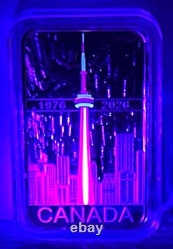 2026 Canada 1 oz Silver $20 50th Anniversary of the CN Tower Box &COA #3904/7500
