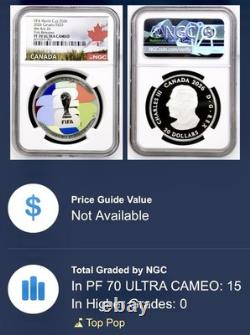 2026 Canada 1oz Silver Fifa World Cup Proof Ngc Pf70 We Are 26 Fr (pop=15)