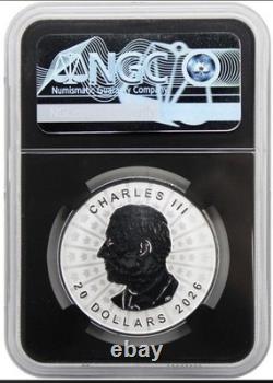2026 Canada Reverse Proof 1oz Silver UHR Vivid Toning Effect NGC PF70FDI BlkCore