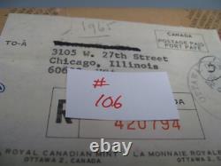 4 Pristine 1965 Proof-Like Mint sets of CANADA. SILVER. BOX/ENV/COA