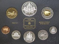 (5) 2000-2005 Silver Canada Proof Sets in OGP 27039