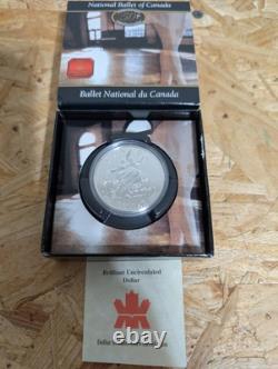 6 Canadian Proof Silver Dollars Collection OGP