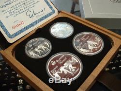 CANADA 1976 SILVER OLYMPIC PROOF SET No VI