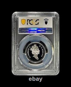 CANADA. 1996, 50 Cents, Silver PCGS PR69 Top Pop? Moose Calf 614