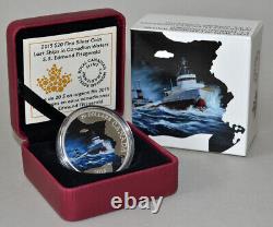 CANADA $20 2015 Silver 1oz. Proof'Lost Ships S. S. Edmund Fitzgerald' Box/CoA