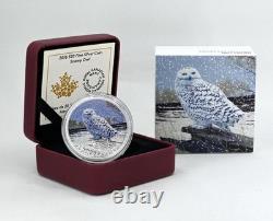 CANADA $20 2016 Silver 1oz. Proof'Canadian Icons Snowy Owl' Box/CoA