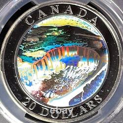 CANADA. 2003, 20 Dollars, Silver PCGS PR69 Top Pop? Niagara Holo, ? Toned