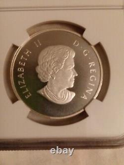 CANADA 2013, O Canada 10 Dollars, Silver NGC PF70 Matte Finish, First Releases