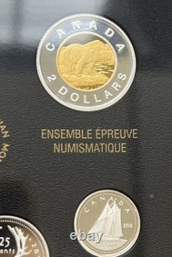 CANADA 2015 Fine Silver Proof Set 50th Anniversary of Canadian Flag