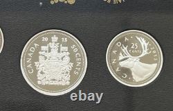 CANADA 2015 Fine Silver Proof Set 50th Anniversary of Canadian Flag