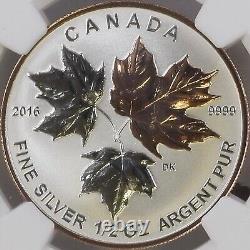 CANADA. 2016, 4 Dollars, Silver NGC PF69 A Historic Reign