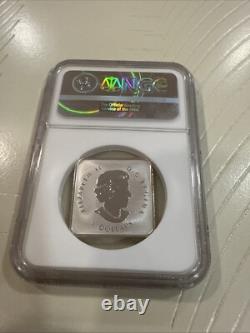 CANADA. 2017, 3 Dollars, Silver NGC PF69 Maple Leaf Quartet, Upper Right, Ra