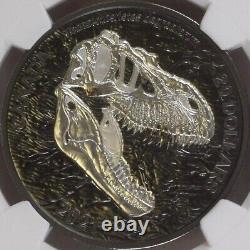 CANADA. 2021, 20 Dollars, Silver NGC PF70 Top Pop? Reaper of Death Fossil