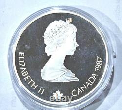 Calgary 1988 Winter Olympics 10-Coin Silver Proof Set 10 oz Royal Canadian Mint