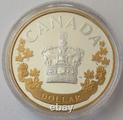 Canada 1 Dollar 2022 Imperial State Crown Silver Proof