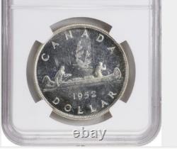 Canada 1952 Silver Dollar NGC PL- 65 (Proof-Like) No Water Lines