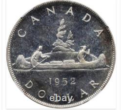 Canada 1952 Silver Dollar NGC PL- 65 (Proof-Like) No Water Lines
