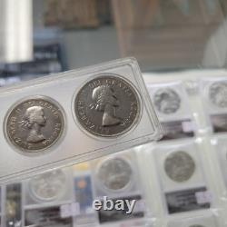 Canada 1953 Proof-Like Uncirculated Silver Mint Set in Whitman Holder