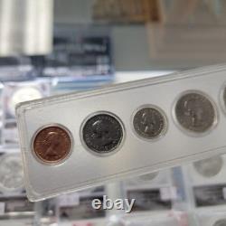 Canada 1953 Proof-Like Uncirculated Silver Mint Set in Whitman Holder