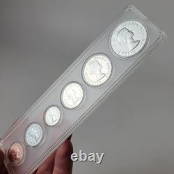 Canada 1953 Proof-Like Uncirculated Silver Mint Set in Whitman Holder
