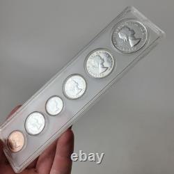 Canada 1953 Proof-Like Uncirculated Silver Mint Set in Whitman Holder