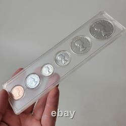 Canada 1953 Proof-Like Uncirculated Silver Mint Set in Whitman Holder